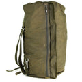 Original Seesack der Bundeswehr, großer olivfarbener Rucksack