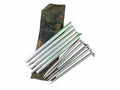 Original Bundeswehr Shelter Halbplane wasserdichter Poncho aus Canvas mit Zeltstangen