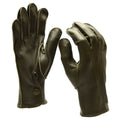 Echte deutsche Polizei-Handschuhe aus echtem Leder, OD, Patrouille, Olivgrün, OD, NEU, Original