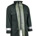 Echte deutsche Polizeijacke GoreTex grün wasserdicht BGS Parka Grenzschutz