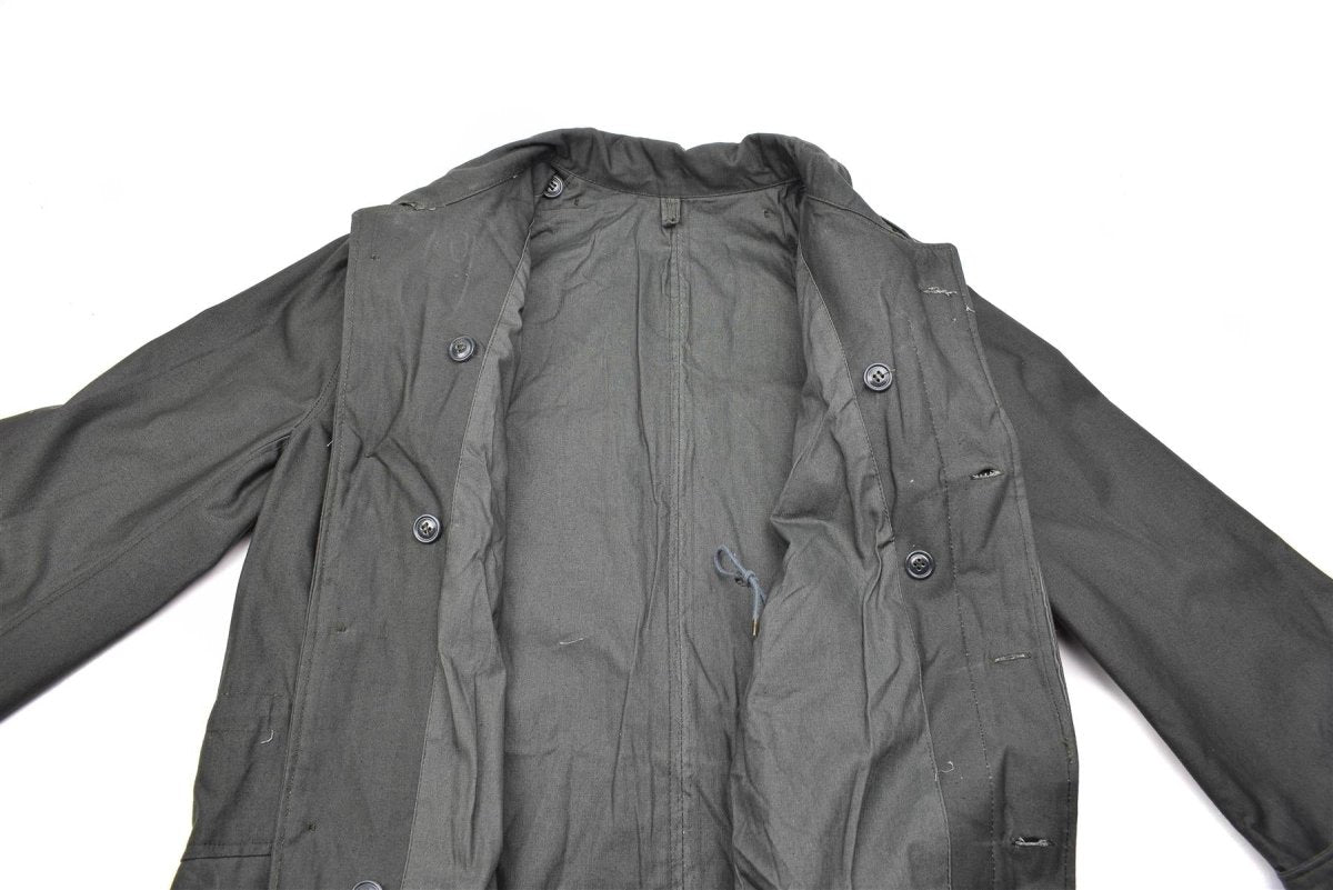 Original griechische Armee M65 ungefütterte Jacke grau Arbeitsuniform Militär Überschuss NEU