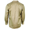 Echtes griechisches Armeehemd, Fatigue, Restposten, Chino, Khaki, Militärjacke, NEU