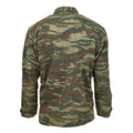 Echte griechische Militärjacke, strapazierfähig, taktischer Feldeinsatz, dunkles Eidechsentarn