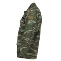 Echte griechische Militärjacke mit Eidechsen-Tarnmuster, strapazierfähiger Ripstop, taktischer Feldkampf