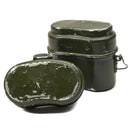 Genuine Hungarian Army mess kit. Aluminium military bowler pot 2pcs set - GoMilitar
