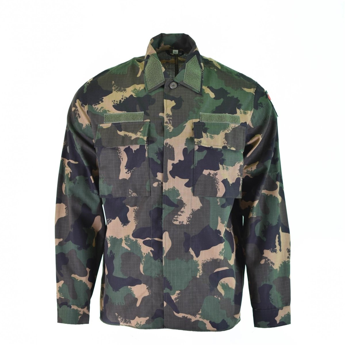 Echtes ungarisches Armeehemd M90 4-farbiges Camouflage Langarm Militär NEU