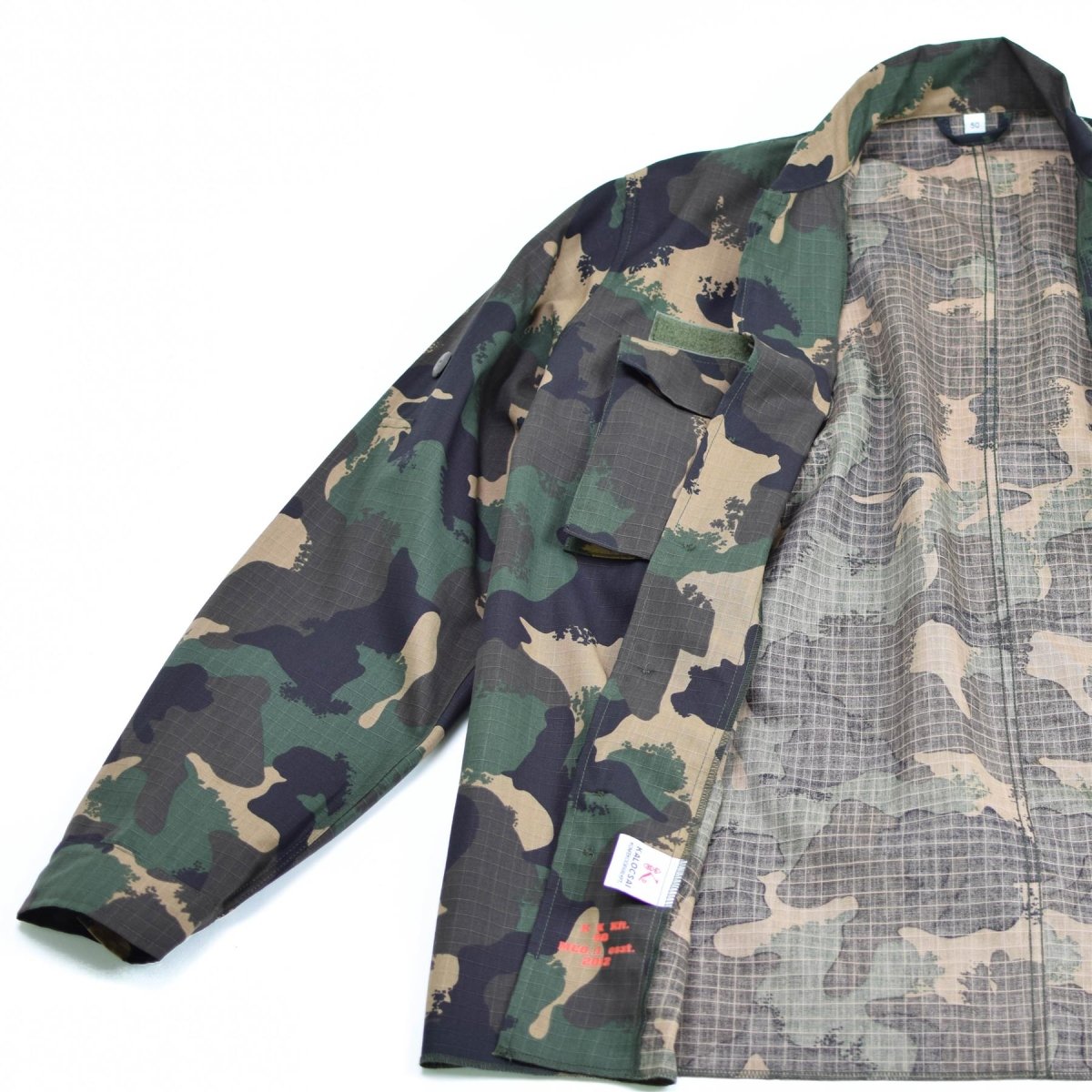 Echtes ungarisches Armeehemd M90 4-farbiges Camouflage Langarm Militär NEU