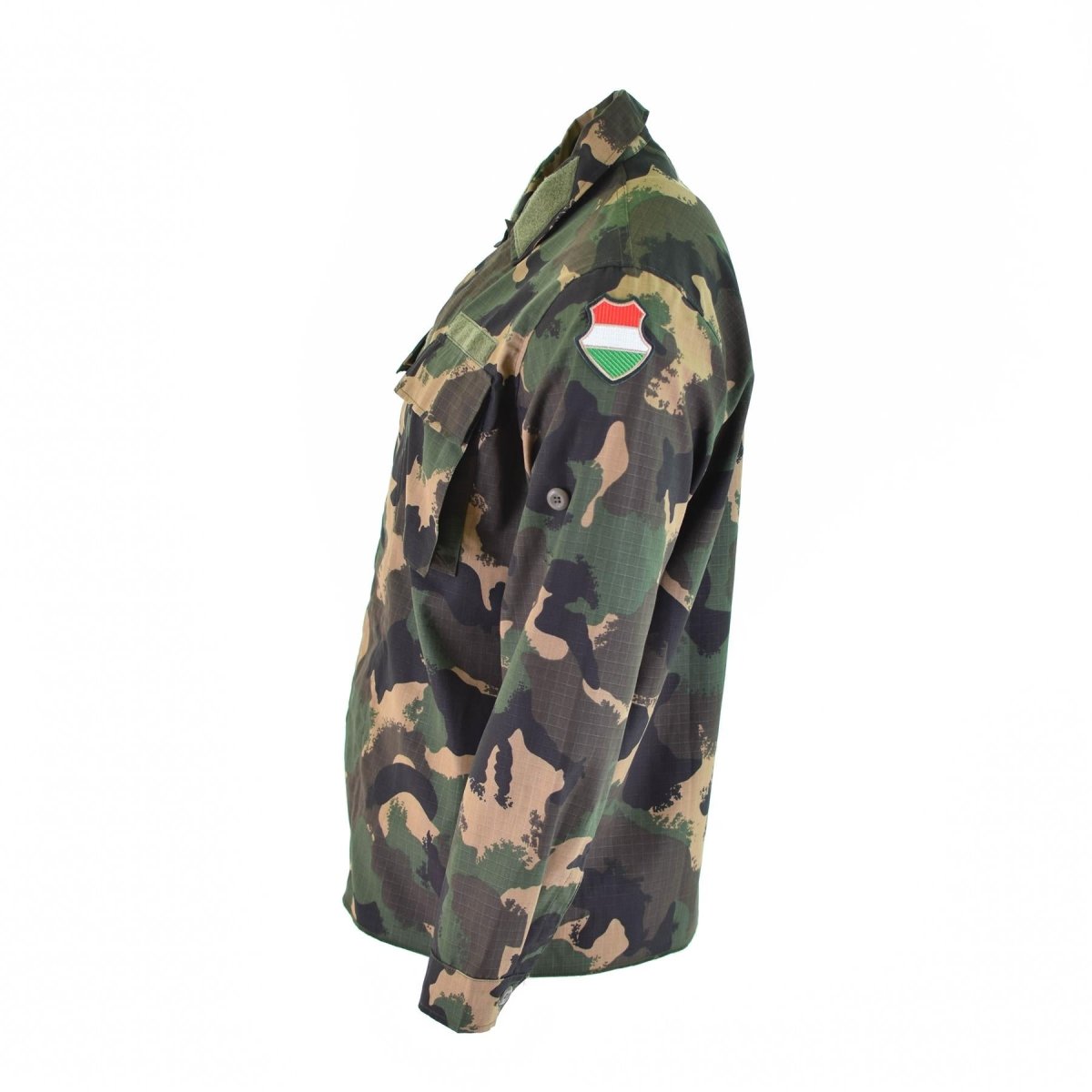 Echtes ungarisches Armeehemd M90 4-farbiges Camouflage Langarm Militär NEU