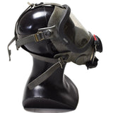 Echte Gesichtsmaske der Marke Interspiro für Feuerwehrleute, Pressluftatmer, Atemschutzgerät, Gasmaske