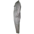 Original italienischer Armee-Overall, militärgrau, Overall, Reißverschluss vorne, NEU