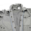 Original italienischer Armee-Overall, militärgrau, Overall, Reißverschluss vorne, NEU