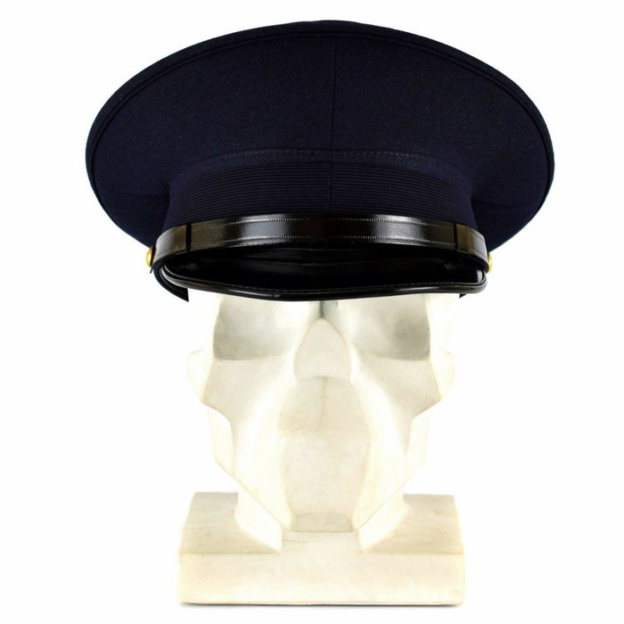 Echte Schirmmütze der italienischen Armee, Militär-Luftwaffen-Schirmmütze, blau – GoMilitar