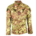 Echtes Rip Stop Vegetato Camo ACU Jacke Kampffeldhemd der italienischen Armee NEU