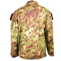 Echtes Rip Stop Vegetato Camo ACU Jacke Kampffeldhemd der italienischen Armee NEU