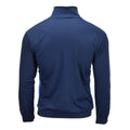 Echte italienische Militär-Trainingsjacke mit durchgehendem Reißverschluss, Esercito-Emblem, stilvolles Blau