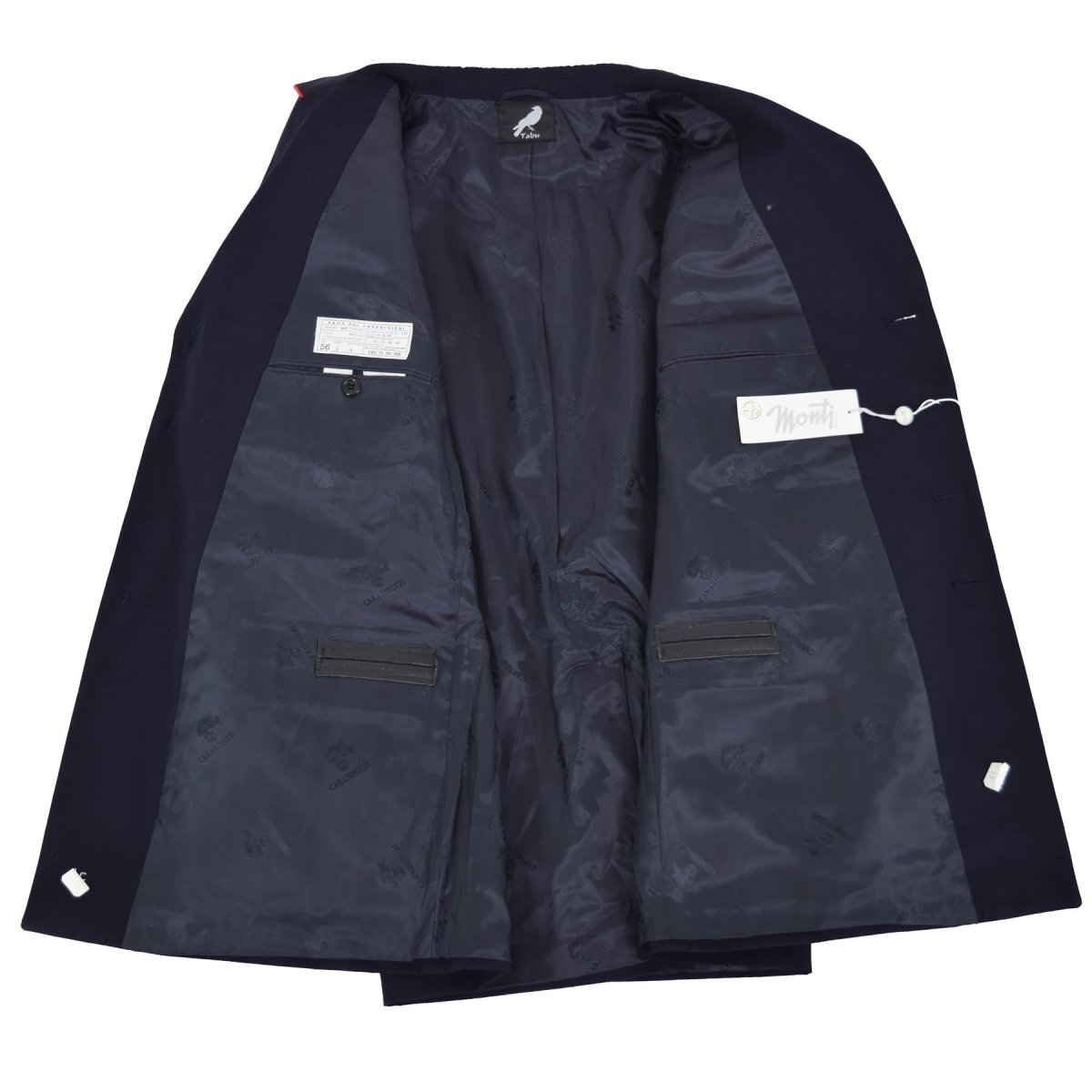 Echte italienische Militärpolizei Uniform offizieller Offizier formelle blaue Jacke NEU