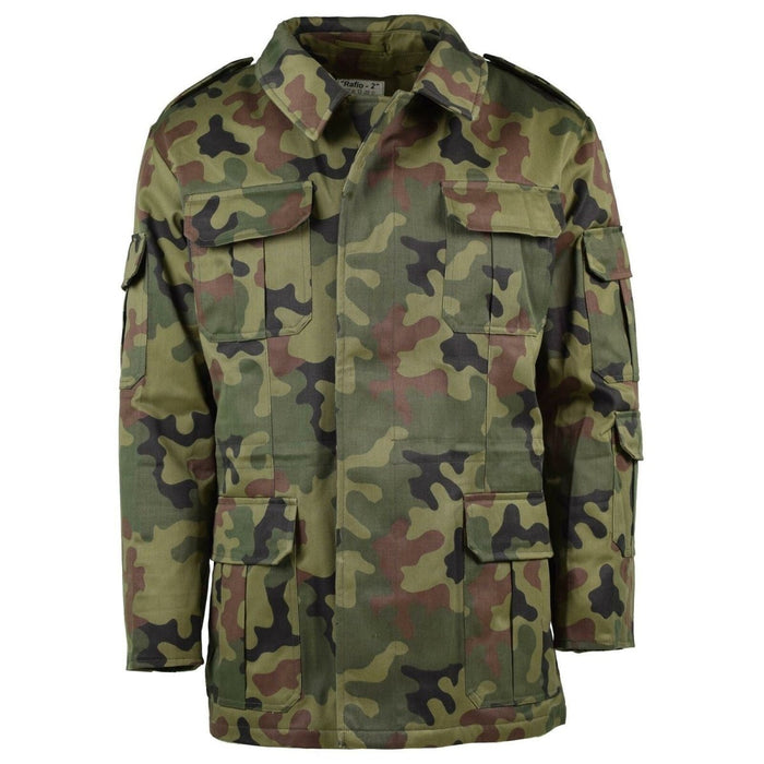 Echter Parka der polnischen Armee, Panther-Camouflage-Militärjacke, Kampf-BDU-Überschuss, NEU – GoMilitar