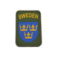 Original Schweden Armee Patch Kleidung Schleife und Kapuze Schweden Militär Drei Kronen