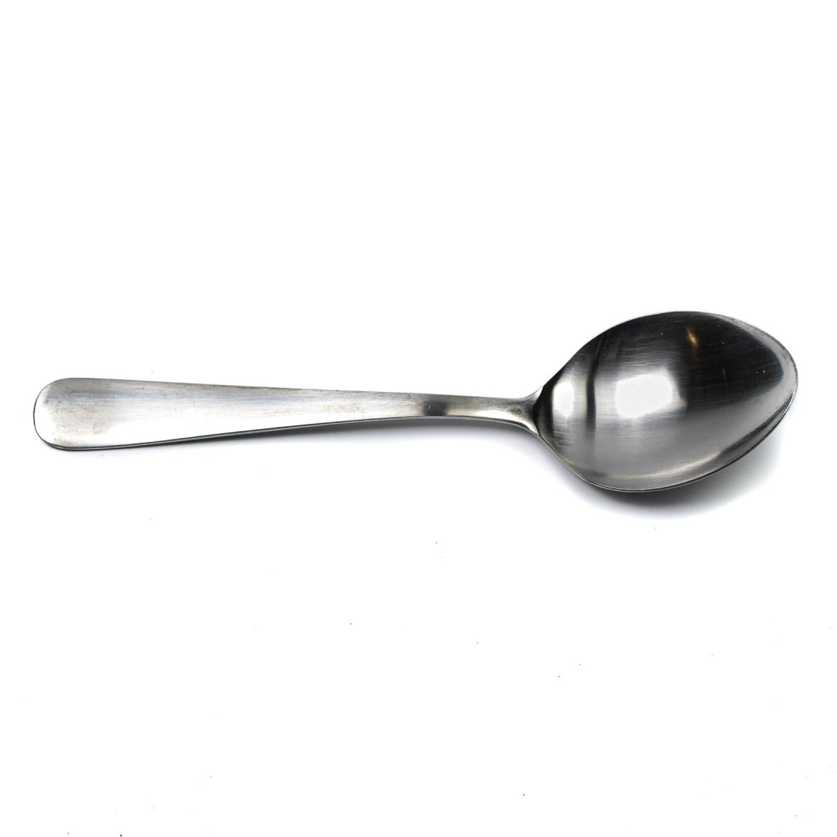 Original schwedische Armee Edelstahl Suppenlöffel 1 Stück Militärüberschuss NEU