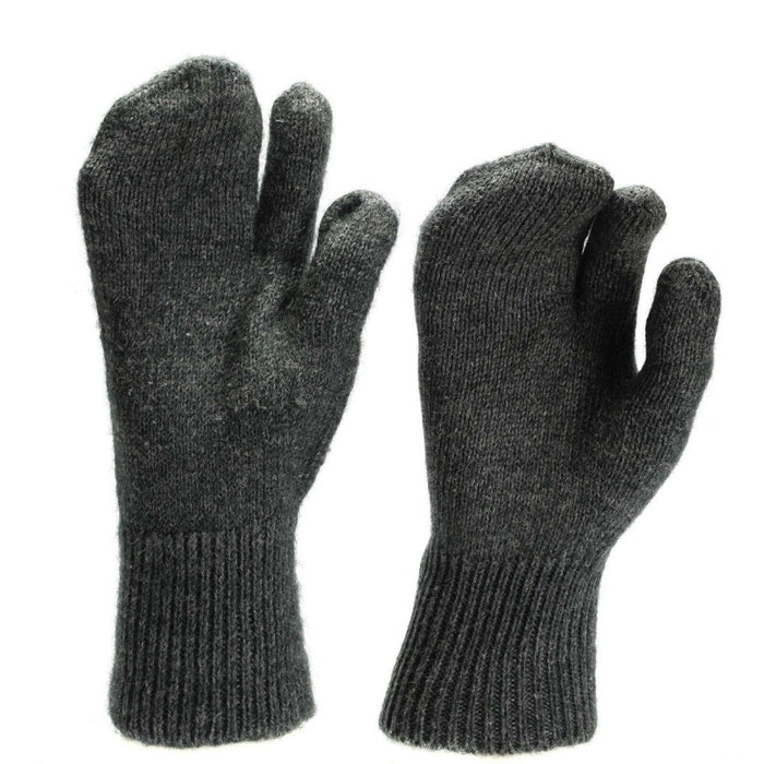 Echte Militärhandschuhe der Schweizer Armee, Liner, Wollwärmer, Trigger-Fäustlinge, Militär – GoMilitar