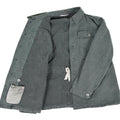 Echte Schweizer Armee Arbeitsjacke Jeans Militärjacke grau Vintage Überschuss