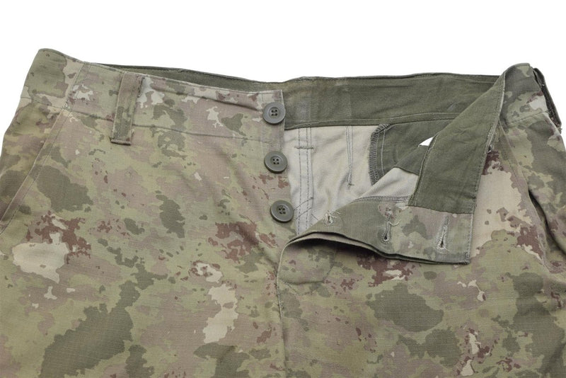 Echte türkische Militärs AG18 Feldhosen Ripstop Elasticated Knöchel M2021 Camo