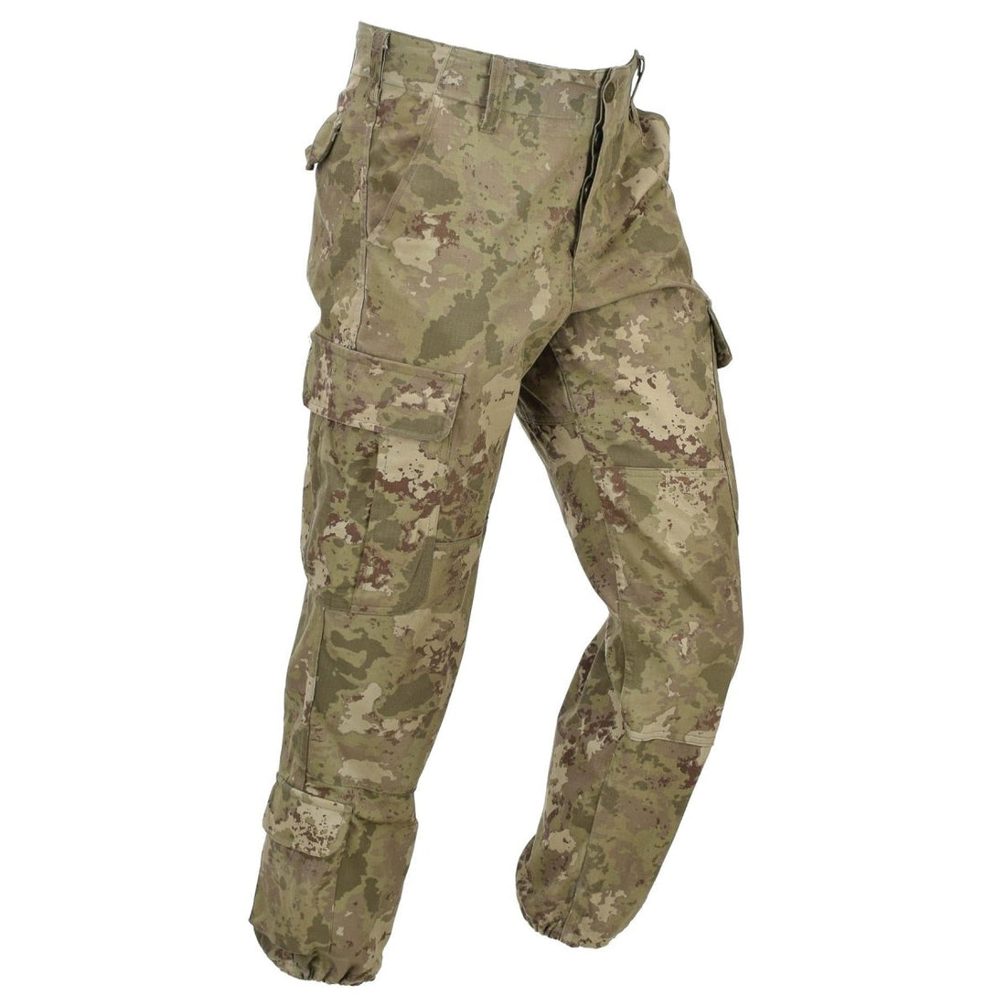 Echte türkische Militärs AG18 Feldhosen Ripstop Elasticated Knöchel M2021 Camo