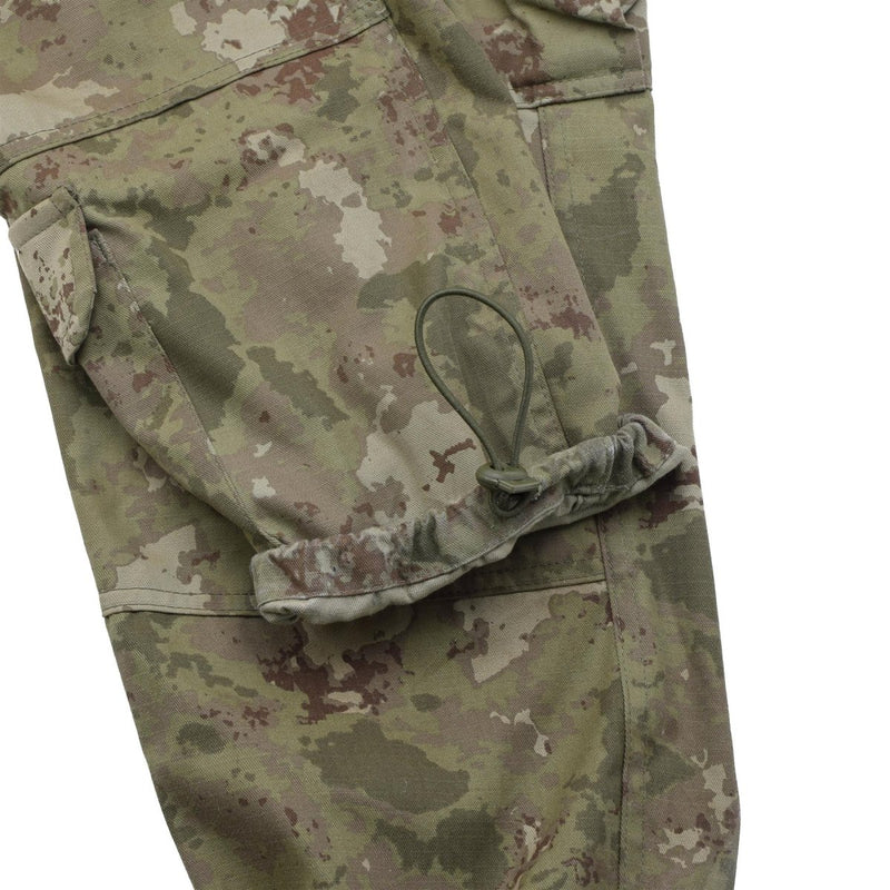 Echte türkische Militärs AG18 Feldhosen Ripstop Elasticated Knöchel M2021 Camo