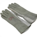 Echte US Army Kampfhandschuhe Leder Aramidfaser Air Force Militär Nomex OD