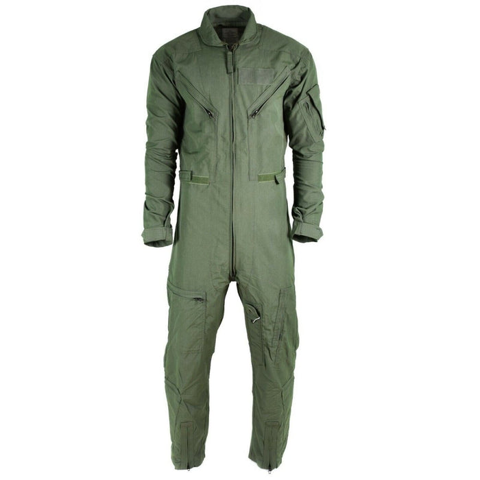 Echter US-Armeeoverall USAF CWU-27/P Fluganzug, grüner Nomex-Feuerschutz – GoMilitar