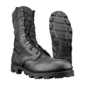 Echte US Army Jungle schwarze Leder Panama Stiefel Kampf Militärschuhe NEU