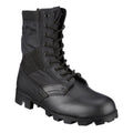 Echte US Army Jungle schwarze Leder Panama Stiefel Kampf Militärschuhe NEU