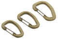 Original Wildo Zubehör Karabiner Set OD 3-teilig Leichte, stabile Clips