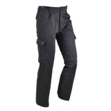 BDU-Cargohose im Stil der Bundeswehr, schwarz, strapazierfähige Kampfuniform, klassische Hose