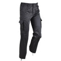Deutsche Moleskinhose im Militärstil strapazierfähige schwarze Kampfuniformhose NEU