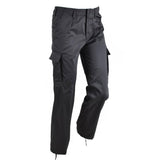 Deutsche Moleskinhose im Militärstil strapazierfähige schwarze Kampfuniformhose NEU