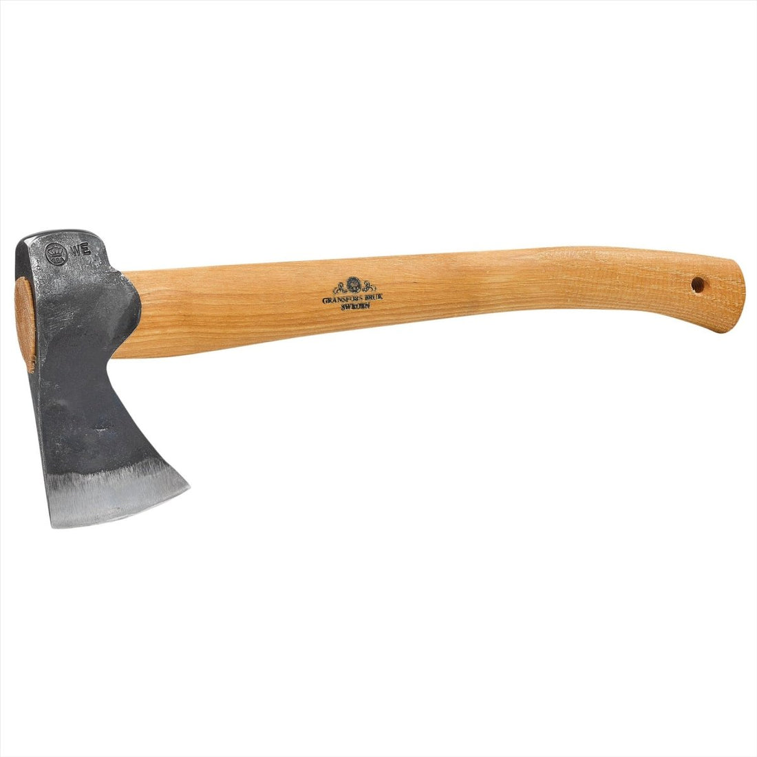 Gransfors Bruk Jägerbeil, polierter Hals, 48 ​​cm, dünnes, geschmiedetes Brennholz