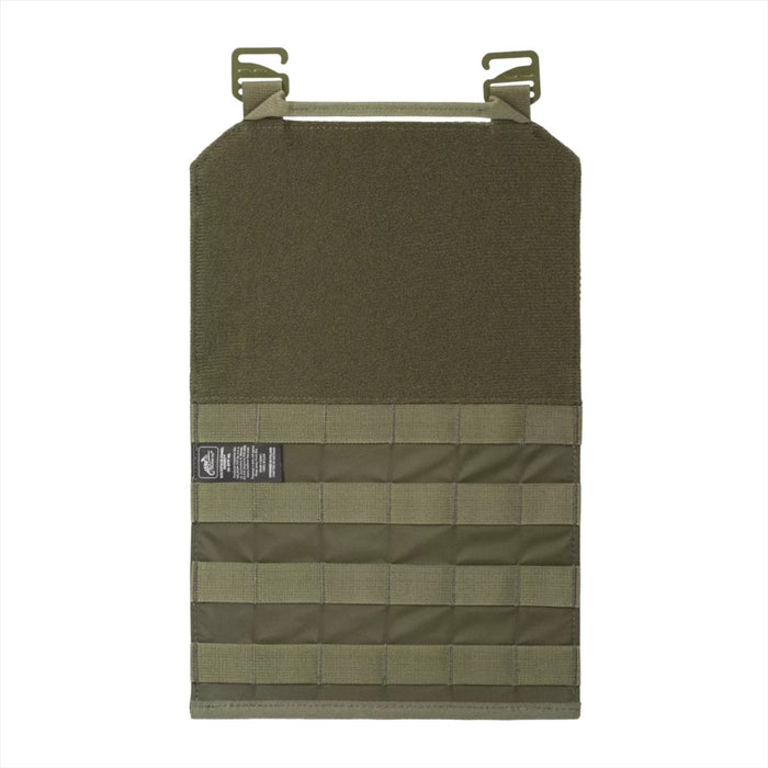 Helikon Tex MOLLE-Rucksackeinsatz-Organizer in Schattengrau mit Klettverschlüssen und modularem Gurtband