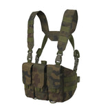 Helikon-Tex Chicom Tactical Chest Rig, verstellbar, Harrnes Woodland Camo