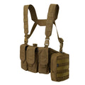 Helikon-Tex Chicom Tactical Chest Rig, verstellbar, Harrnes Woodland Camo