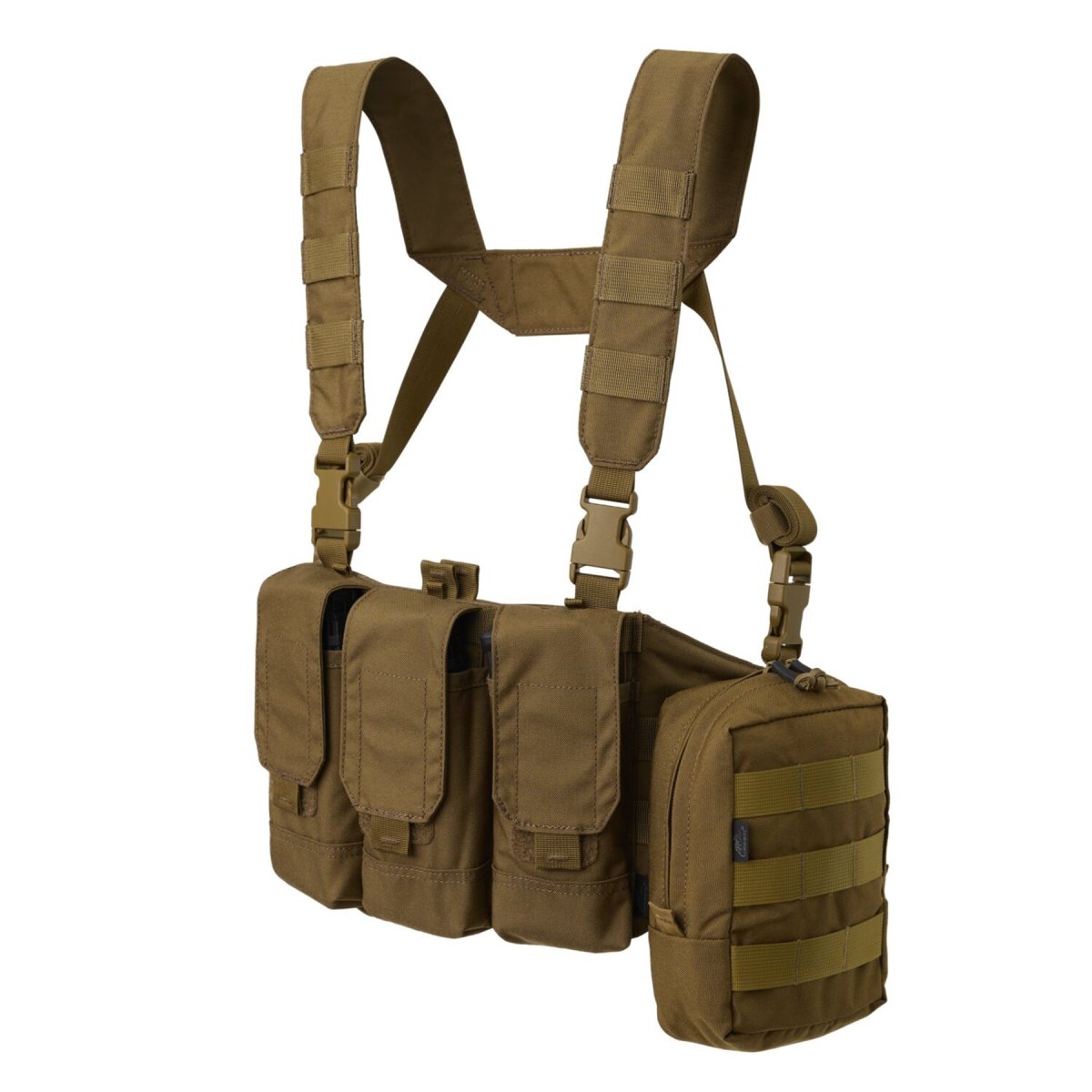 Helikon-Tex Chicom Tactical Chest Rig, verstellbar, Harrnes Woodland Camo