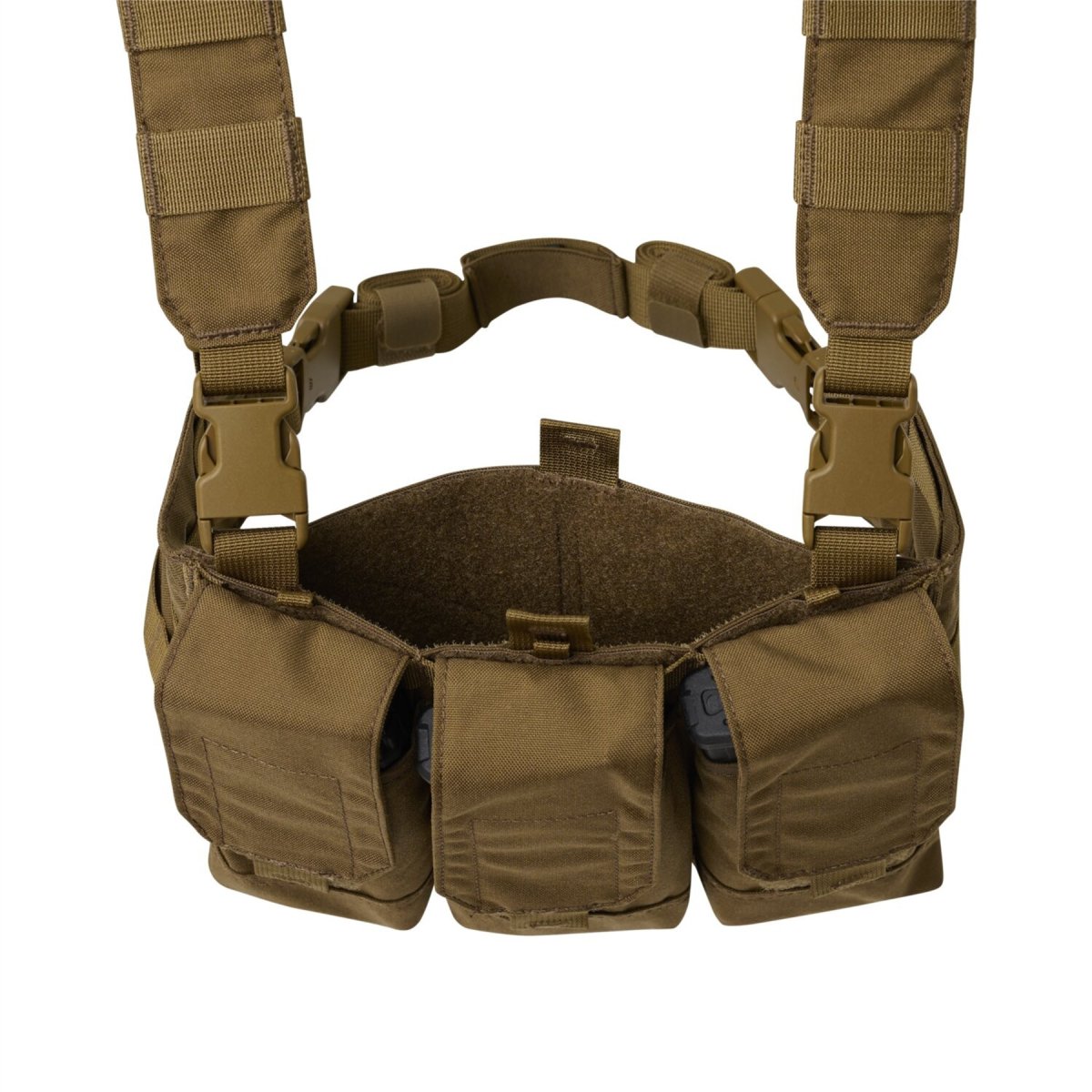 Helikon-Tex Chicom Tactical Chest Rig, verstellbar, Harrnes Woodland Camo