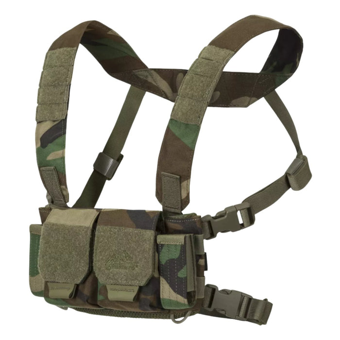 Helikon - Tex Competition Tactical Chest Rig VIS-kompatibles Woodland Camo - GoMilitar