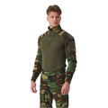 Helikon-Tex MCDU Combat Shirt Ellenbogenverstärkung Ripstop Woodland Camo
