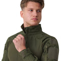 Helikon-Tex MCDU Combat Shirt Ellenbogenverstärkung Ripstop Woodland Camo