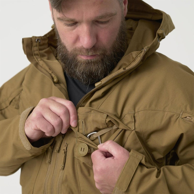 Helikon - Tex Piligrim Anorak Jacket Fire Resistance Quick Dry Waxable Bushcraft - GoMilitar