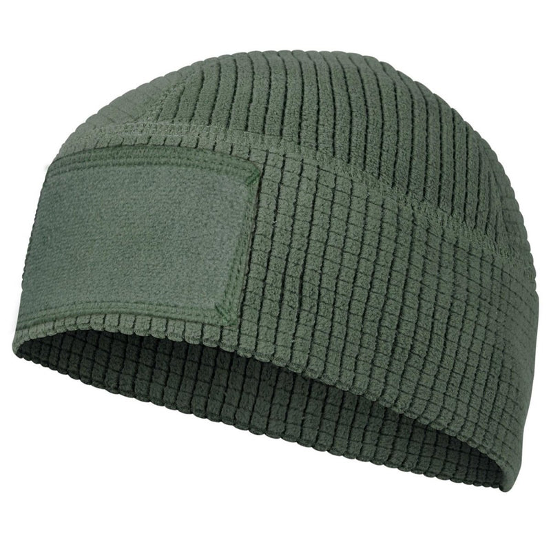 Helikon - Tex Range Beanie Cap Grid Fleece Tactical Winter Hat Warm Gear Olive - GoMilitar