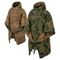 Helikon-Tex Swagman Rollponcho mit Kapuze, leichter Regenschutz, Hängemattenfutter