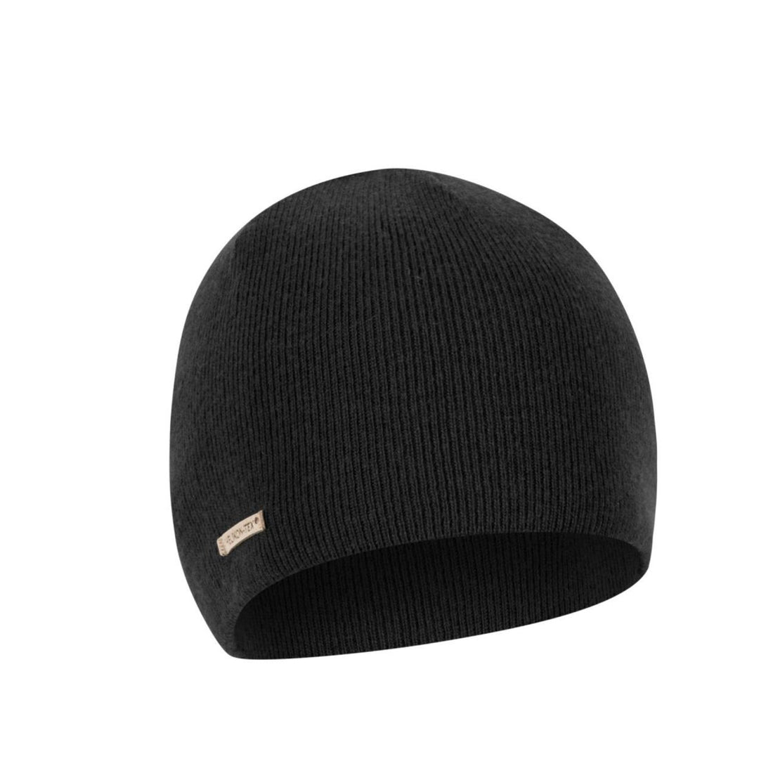 Helikon-Tex Urban Beanie Cap Atmungsaktive Doppelschicht aus Merinowolle Schwarz