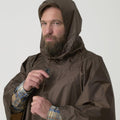 Helikon-Tex US Army Model Poncho, wasserdicht, taktische Regenbekleidung, Woodland Camo